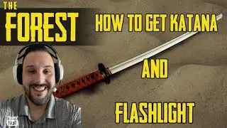 The Forest Walkthrough Gameplay PS5 Part 6 - Katana And Flashlight Location!