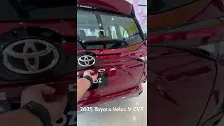 2025 Toyota Veloz 1.5 V CVT