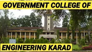 Government College of Engineering Karad | Gcoek | Cutoff, Placement, Hostel fees, Fees, Campus tour