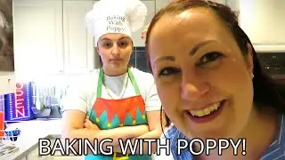 BAKING WITH POPPY | MAKING CRISPY CAKES!