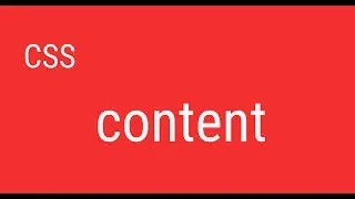 CSS property - content | JSer - Front-End Interview questions