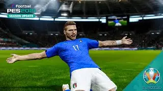 EURO 2020 TURKEY vs ITALY | PES 2021