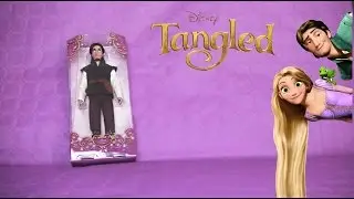 Disney Store Tangled Flynn Rider Doll! Rapunzel Unboxing