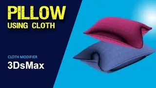 PILLOW in 3dsmax | @Quick3D