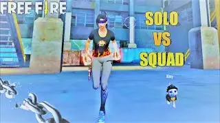 Solo vs Squad Moonbhai Over Power moment Gameplay  Garena Free Fire