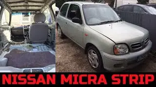 NISSAN MICRA CAR STRIP - PART 1