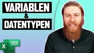 Variablen und Datentypen: Verwende DIM & SET richtig! | Excel VBA