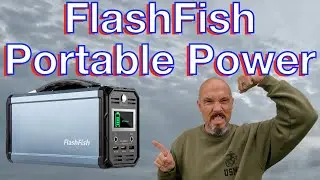Flash Fish Power Station G300 AC/DC Portable Power On The Go