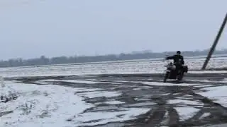 Зимние покатушки на Вайпере 250)