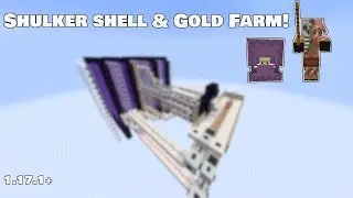 Shulker Shell and Gold Farm for Minecraft 1.17.1+