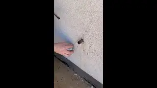 Deformed copper caused leaking hose bib
