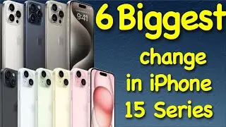 biggest change in iPhone 15 series || Action Button || iPhone USB-C