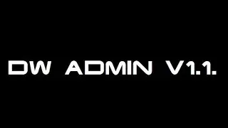Система входа для админа! DW Admin v 1.1.