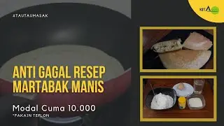RESEP MEMBUAT MARTABAK MANIS MINI PAKAI TEFLON