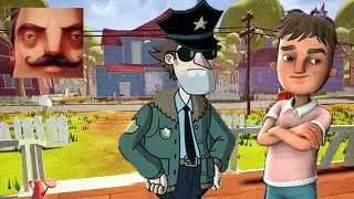 Hello Neighbor - My New Neighbor Hello Neighbor 2 Police Leslie Kornwell Act 3 Gameplay Walkthrough