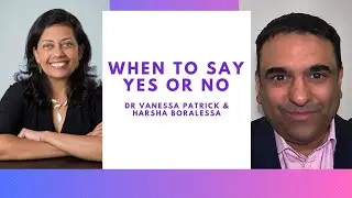 When To Say Yes Or No To A Request - Dr Vanessa Patrick