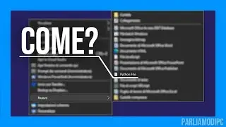 Come aggiungere tipi di file al menù Nuovo