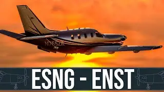 🔴 ESNG to ENST: Exploring Sarek National Park in the TBM 850 - Guided by Ron!