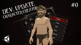 I Made A Character Creation Screen In Unity! (#00)