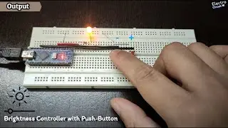 Brightness Controller with Push Button |Arduino Project|