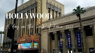 Hollywood Boulevard 2023 - Walk of Fame, Kimmel, plus a bonus stop in RPV for some epic views of LA