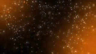 Beautiful Orange Particles , Bokeh, Background Video, 4K loop Overlay, Copyright Free