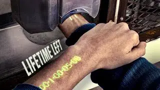 In year 2169,  genetic TIMER are on people FOREARM and must not reach zero.
