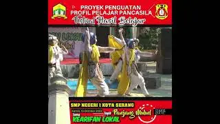 Aksi nyata Proyek Penguatan Profil Pelajar Pancasila menampilkan tarian kreasi