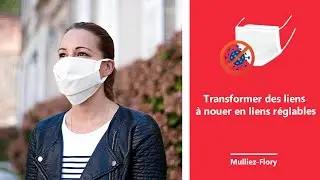 Transformer des liens à nouer en liens réglables