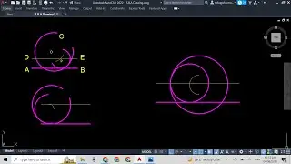 How to - Construct an Internal Tangential Arc to Another Arc and a Line Using 3 Different Examples
