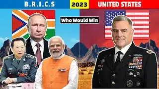 USA vs BRICS Military Power Comparison 2023 | BRICS vs USA Military Power Comparison 2023