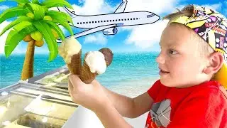 Тамик на Море Pretend play On the Sea in hot Turkey for adventure Funny The Best Series