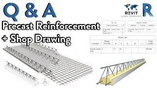 Learn how to make Precast Reinforcement and Shop Drawing in Revit