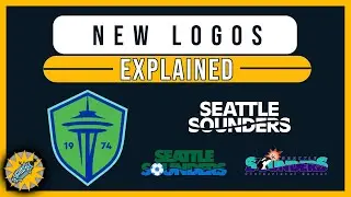 The Sounders New Logo Update | MLS Logos Footnote*