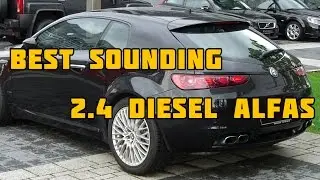 ULTIMATE Alfa Romeo 2.4 JTD JTDm M-Jet 156 166 159 Brera Exhaust Sound Compilation