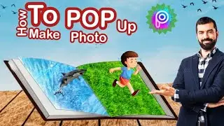 How To Make Pop Up Photo Editing in PicsArt | Pop Up Photo Editing | PicsArt photo editing