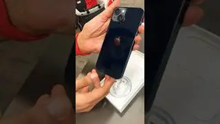 iPhone 14 Space Black Unboxing #shorts #iPhone #apple