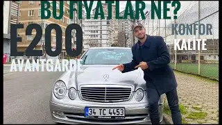 2005 MERCEDES KUPON E200 KOMPRESSOR AVANTGARDE ALINIR MI? ||| GÜNLÜK SÜRÜŞ KEYFİ VE SOHBET.