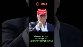 #Leetcode 2914 Make strings great again | #Easy #Coding #DSA #Maths