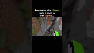Dream Uses Horse To Kill Sapnap