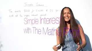 The Maths Prof: Simple Interest