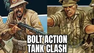 Warlord Games Bolt Action battle report. Italians vs British
