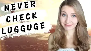 Should you Check Luggage at the Airport?  | (5 Reasons I fly carry on only)