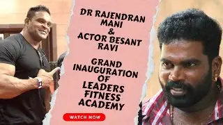 Dr Rajendran mani and Actor BESANT RAVI