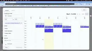 Step 4: Scheduling programs and drop ins