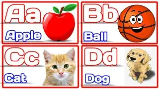 a for apple, abcd, a for apple, phonics song a for apple b for ball, k se kabutar, alphabet 662