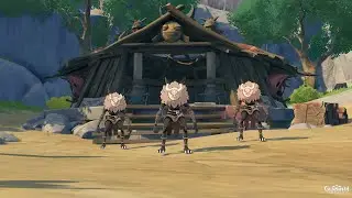 Genshin Impact | How to move the immortal hilichurl from Ella Musk's commission