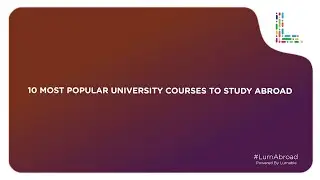 10 of the most popular university courses to study abroad