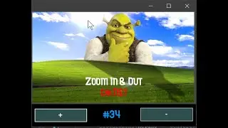 c#.NET Tutorials : Zoom In & Out #34