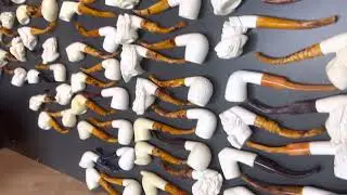 Block meerschaum pipes whosale